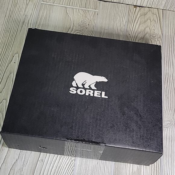 Sorel Flurry Winter Snow Boots Green Black Waterproof Kids Toddler Size 9 NIB - Picture 14 of 14